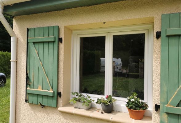 Fenêtres en PVC RAL 9016 Blanc T70