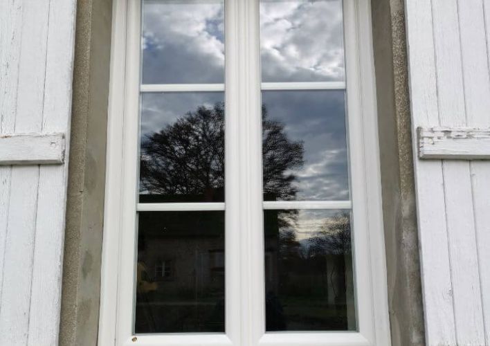Fenêtre PVC T70 avec VR Bloc baie à CARQUEFOU (44)